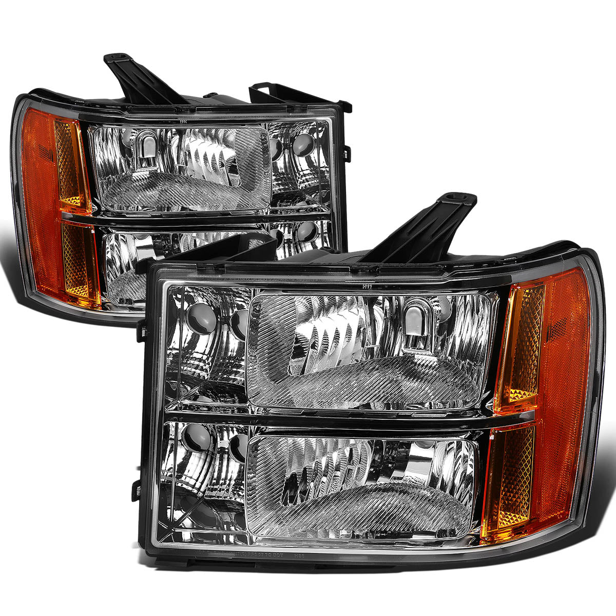 Factory Style Headlights <br>07-13 GMC Sierra 1500 2500HD 3500HD