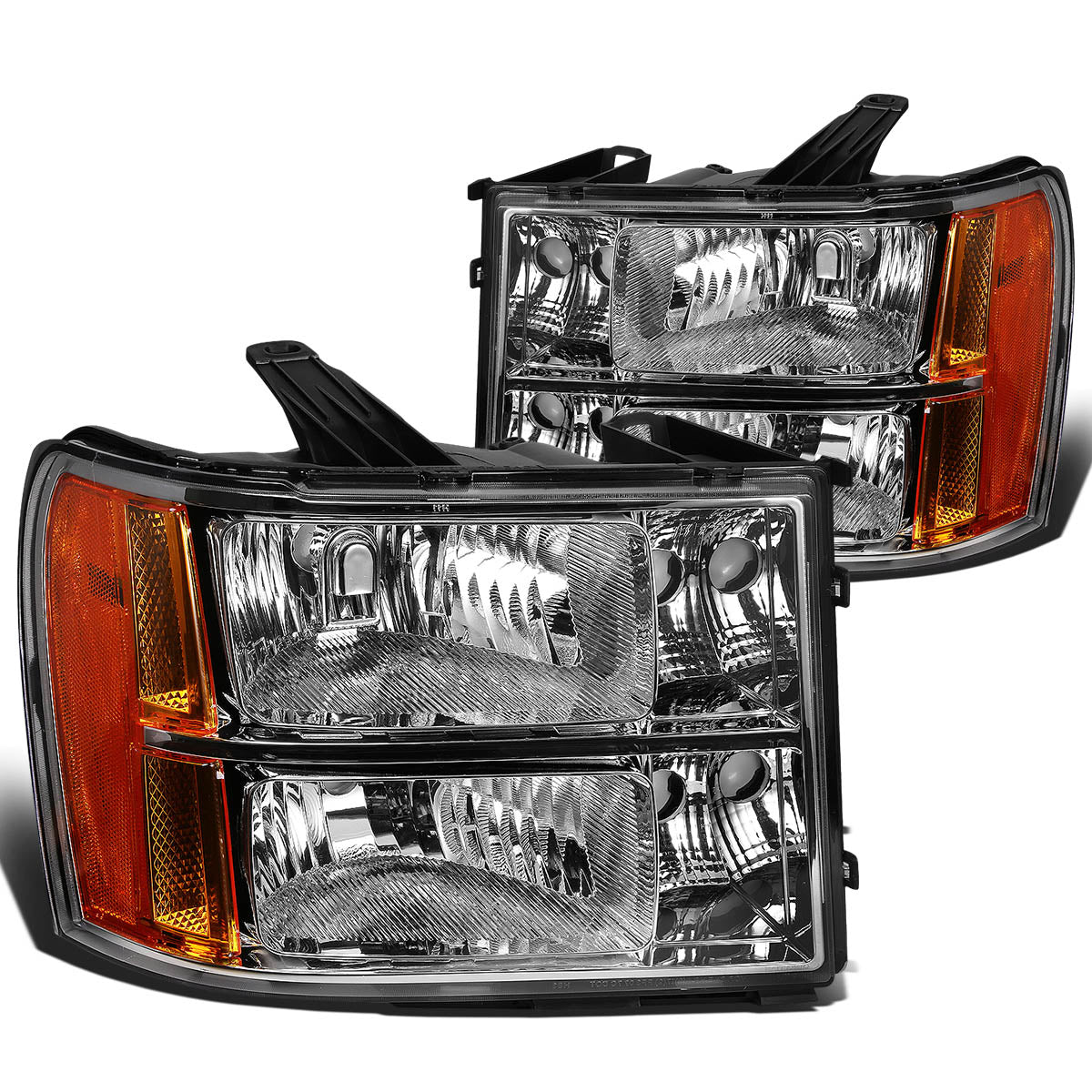 Factory Style Headlights <br>07-13 GMC Sierra 1500 2500HD 3500HD