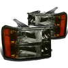 Factory Style Headlights <br>07-13 GMC Sierra 1500 2500HD 3500HD