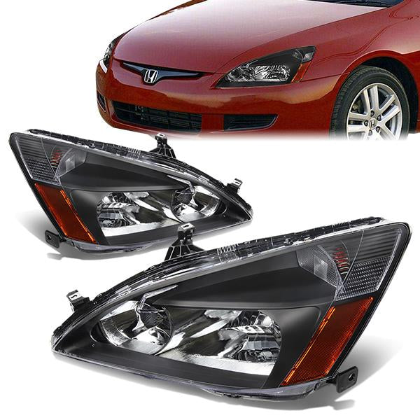 Factory Style Headlights <br>03-07 Honda Accord