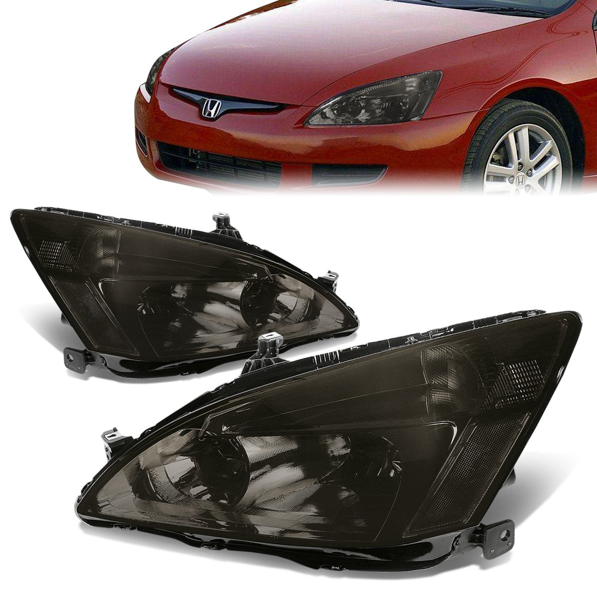 Factory Style Headlights <br>03-07 Honda Accord