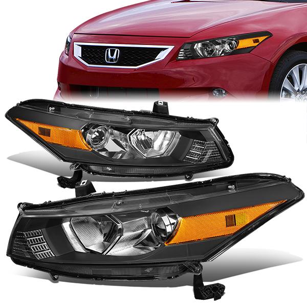 Factory Style Projector Headlights <br>08-12 Honda Accord Coupe