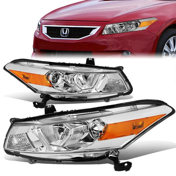 Factory Style Projector Headlights <br>08-12 Honda Accord Coupe