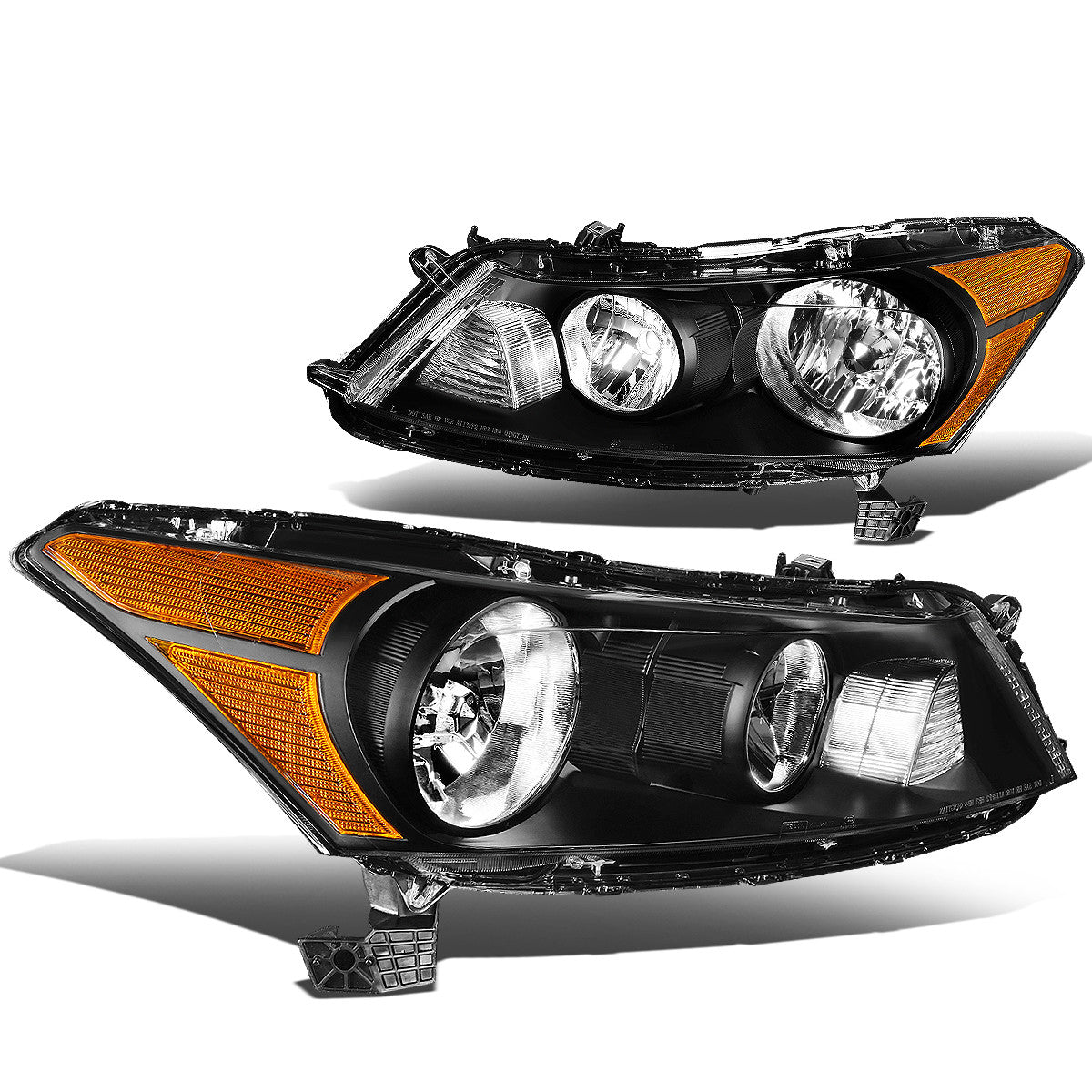 Factory Style Headlights <br>08-12 Honda Accord