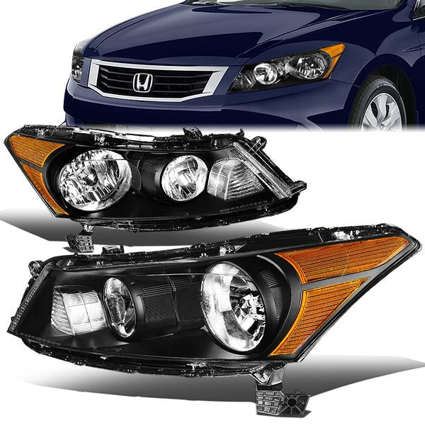 Factory Style Headlights <br>08-12 Honda Accord