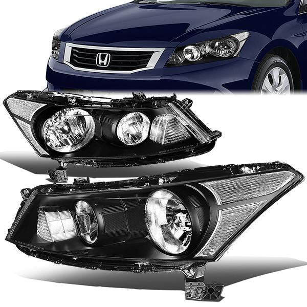 Factory Style Headlights <br>08-12 Honda Accord