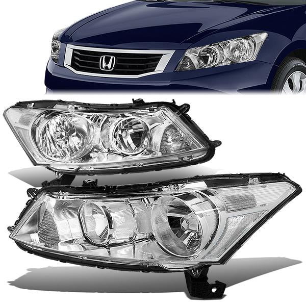 Factory Style Headlights <br>08-12 Honda Accord