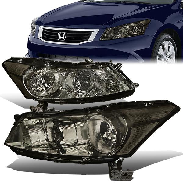 Factory Style Headlights <br>08-12 Honda Accord