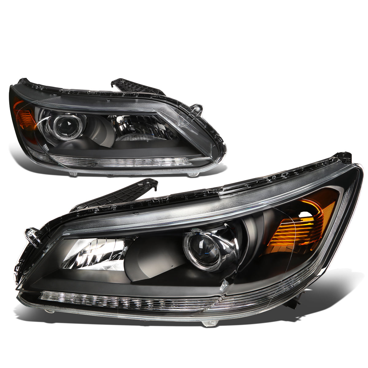 Factory Style Projector Headlights <br>13-15 Honda Accord