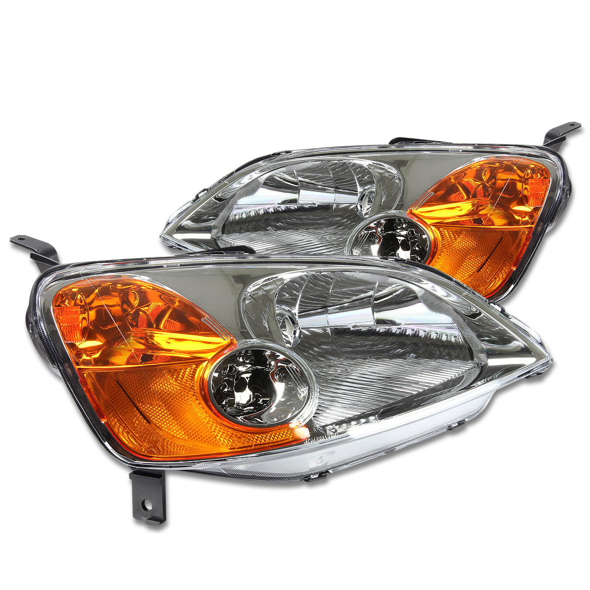 Factory Style Headlights <br>01-03 Honda Civic Sedan/ Coupe