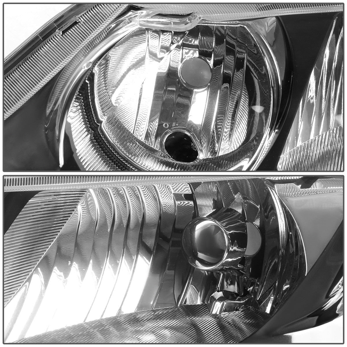 Factory Style Headlights <br>06-08 Honda Civic