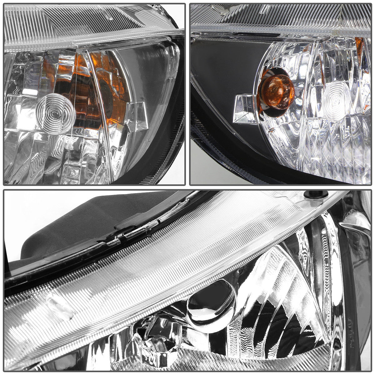 Factory Style Headlights <br>06-08 Honda Civic