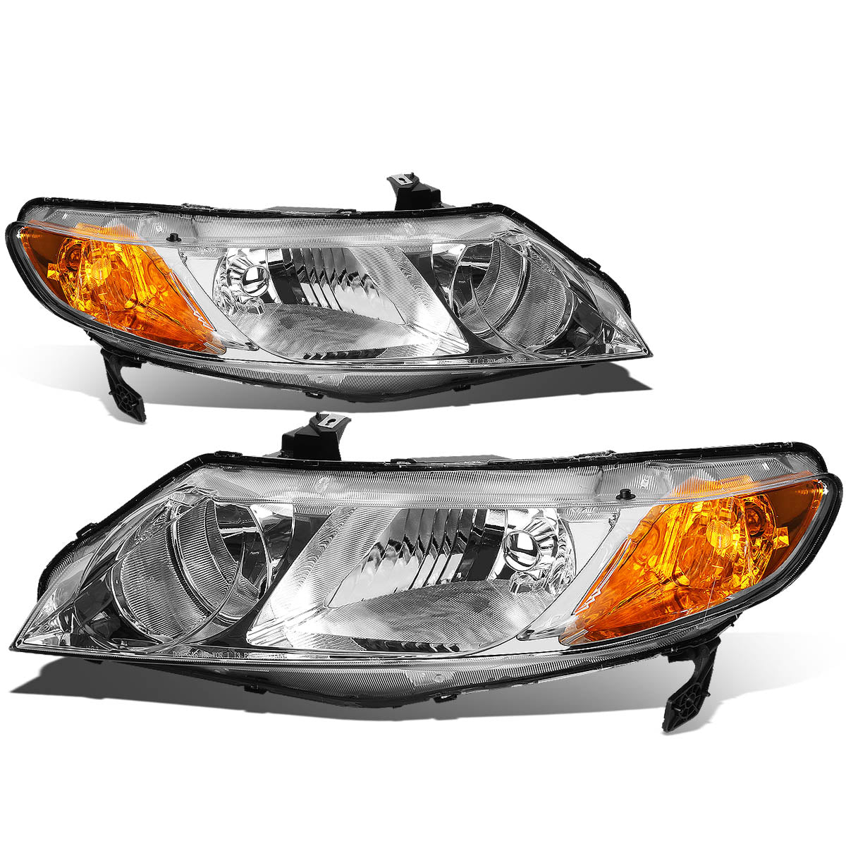 Factory Style Headlights <br>06-08 Honda Civic