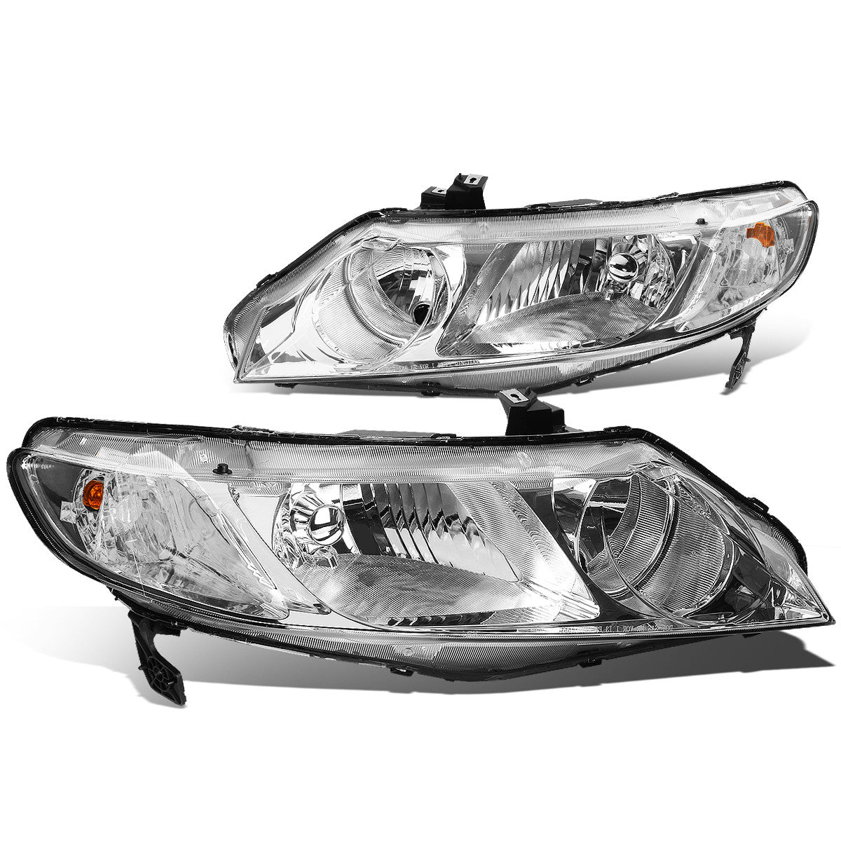 Factory Style Headlights <br>06-08 Honda Civic