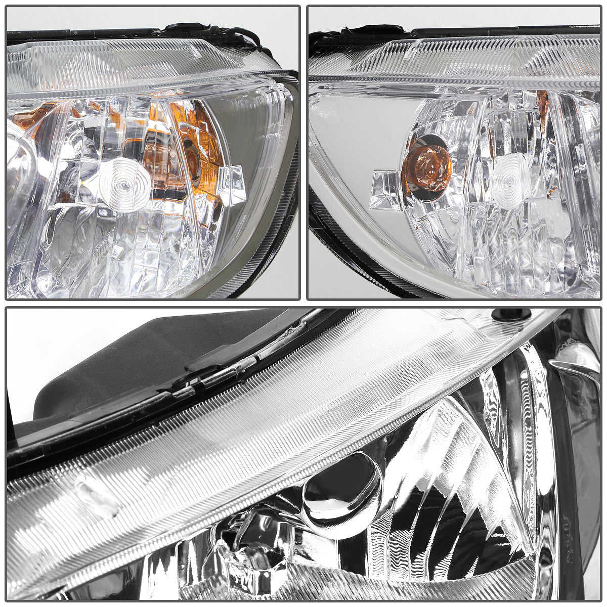 Factory Style Headlights <br>06-08 Honda Civic