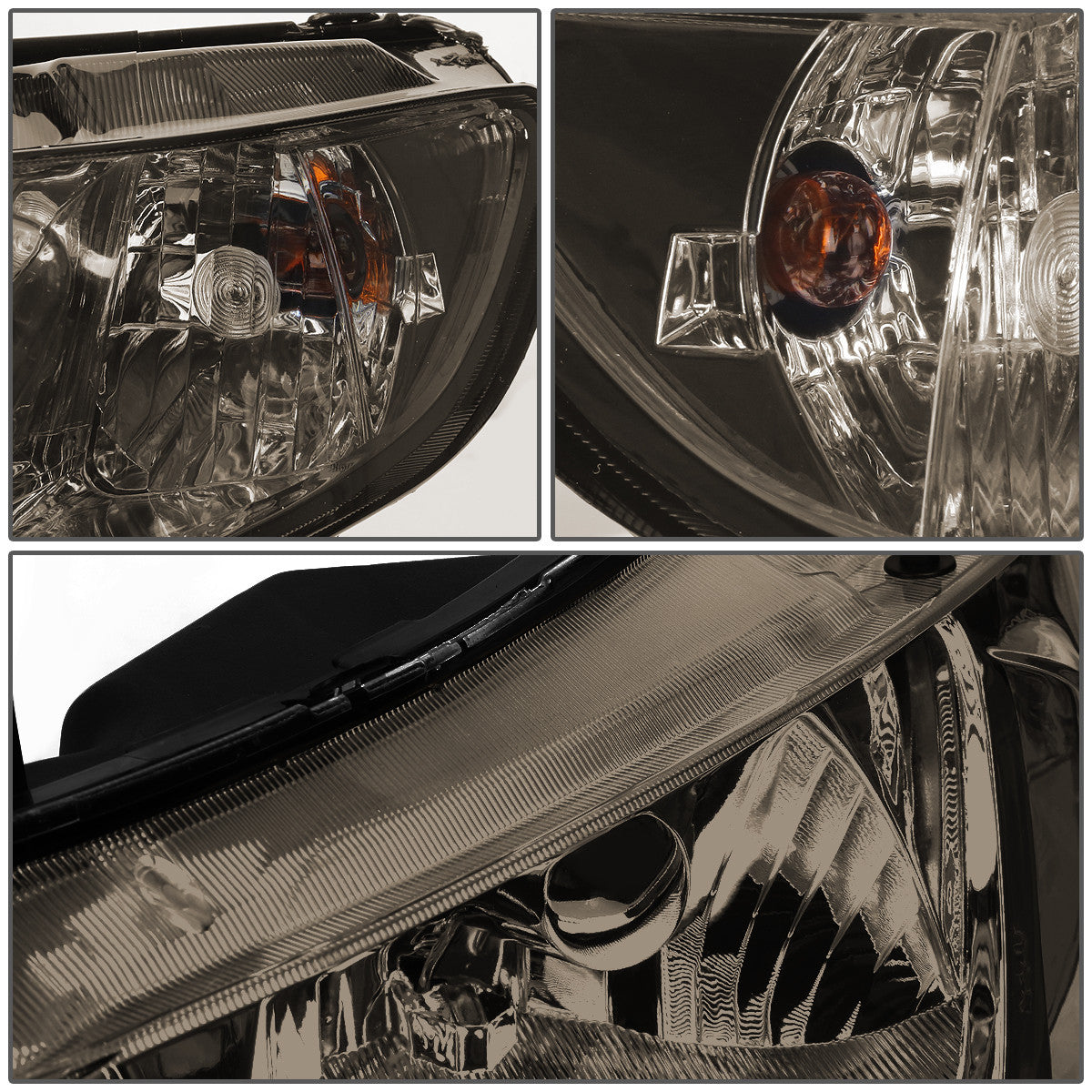 Factory Style Headlights <br>06-08 Honda Civic