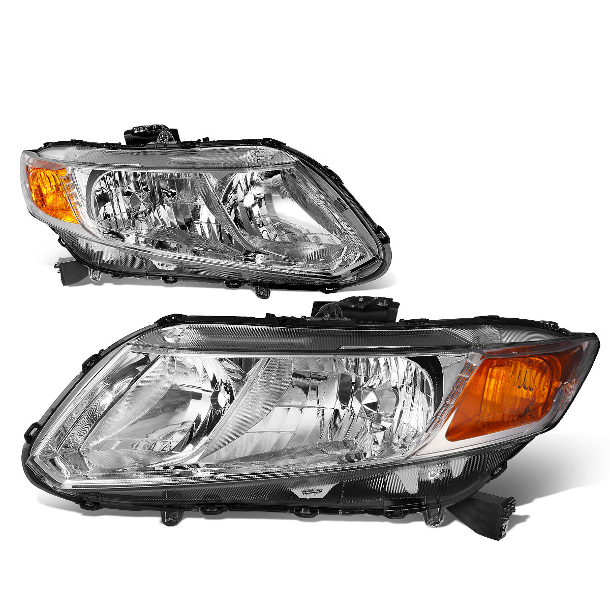 Factory Style Headlights <br>12-13 Honda Civic Coupe, 12-15 Civic Sedan