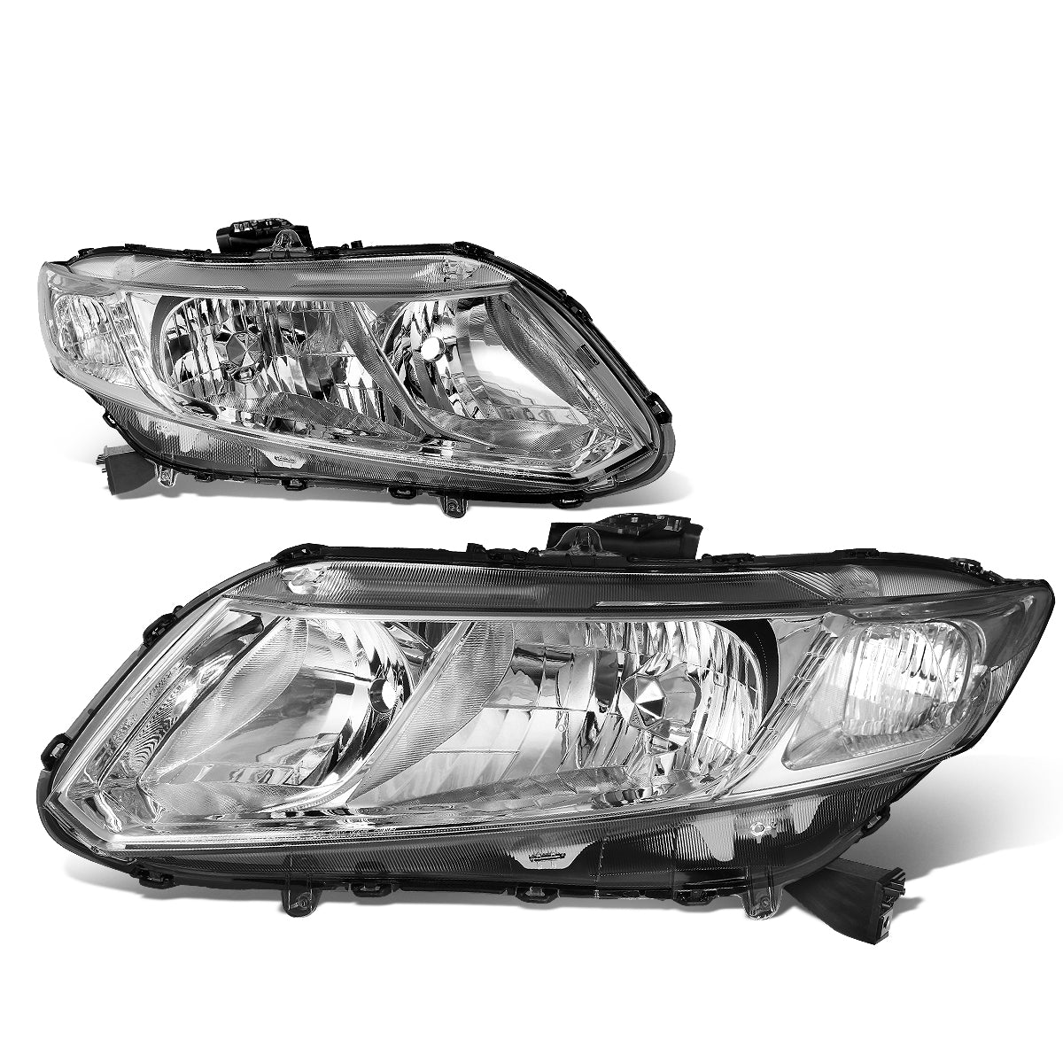 Factory Style Headlights <br>12-13 Honda Civic Coupe, 12-15 Civic Sedan