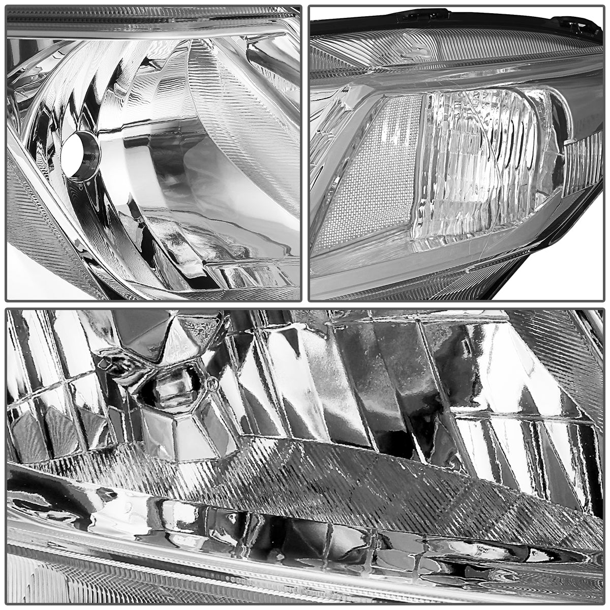 Factory Style Headlights <br>12-13 Honda Civic Coupe, 12-15 Civic Sedan