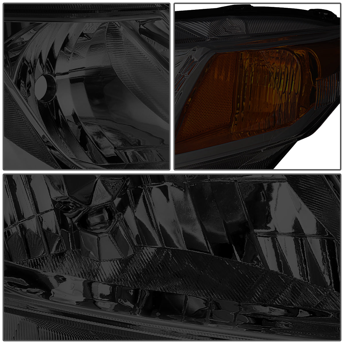 Factory Style Headlights <br>12-13 Honda Civic Coupe, 12-15 Civic Sedan