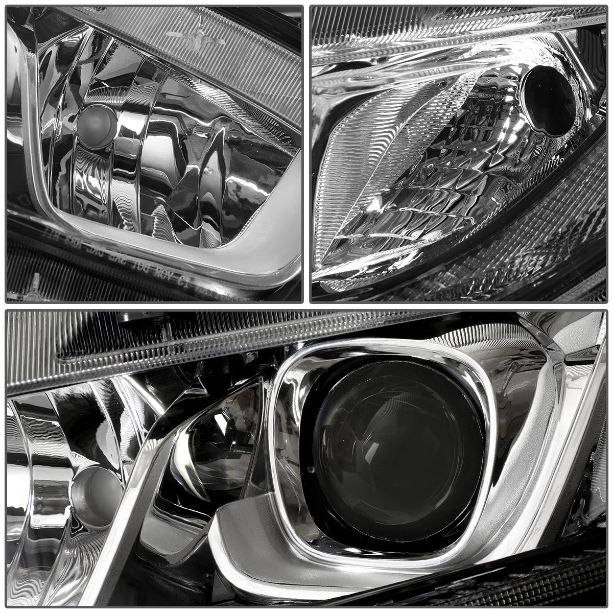 LED DRL Projector Headlights <br>16-18 Honda Civic