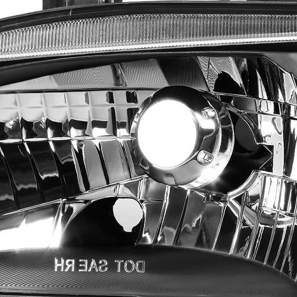 Factory Style Headlights <br>92-95 Honda Civic