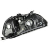 Factory Style Headlights <br>96-98 Honda Civic