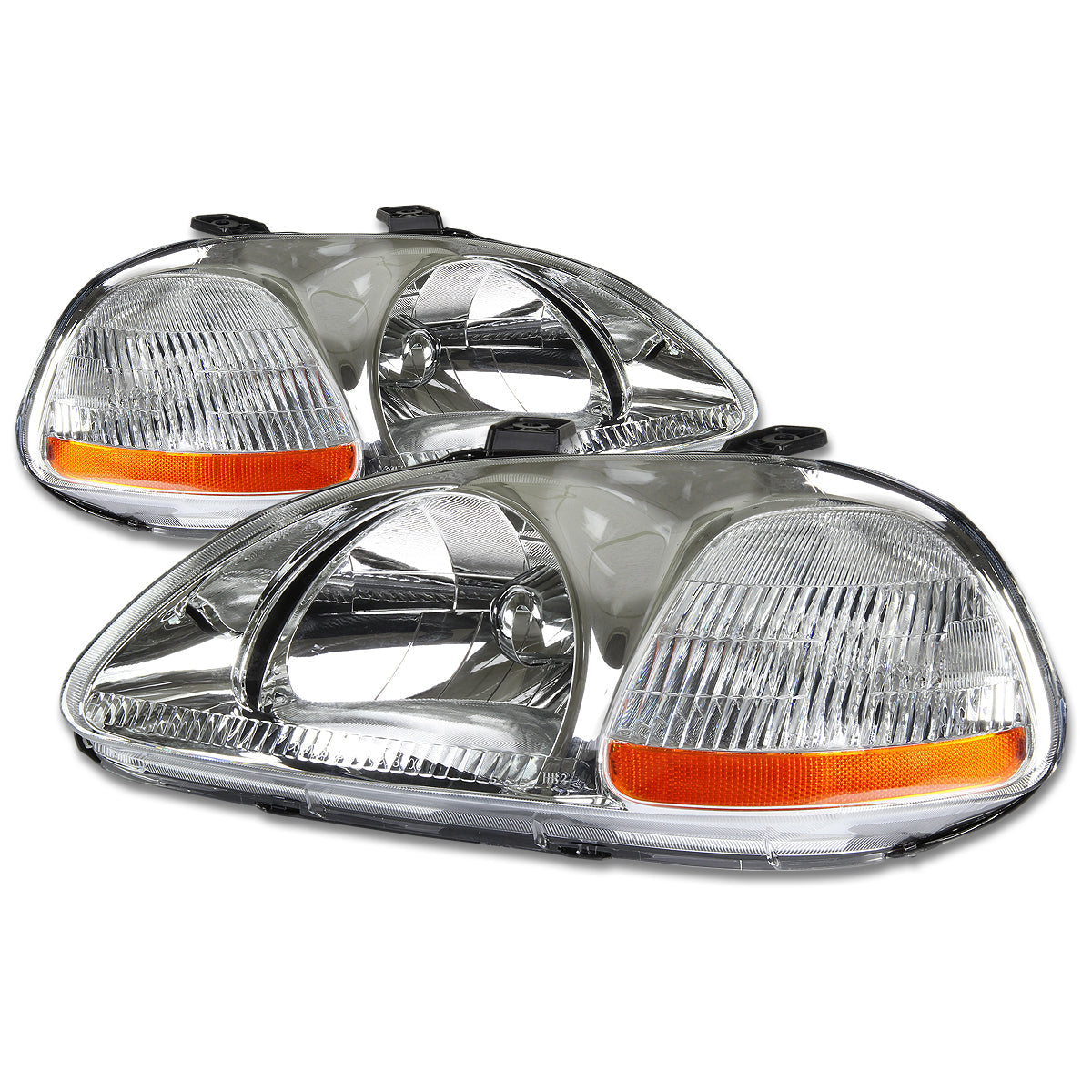 Factory Style Headlights <br>96-98 Honda Civic