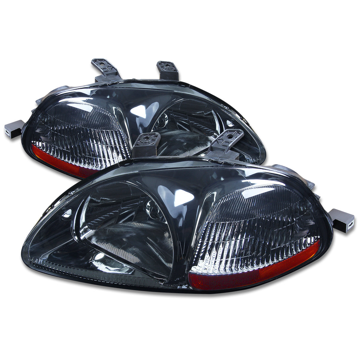 Factory Style Headlights <br>96-98 Honda Civic