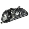 Factory Style Headlights <br>96-98 Honda Civic