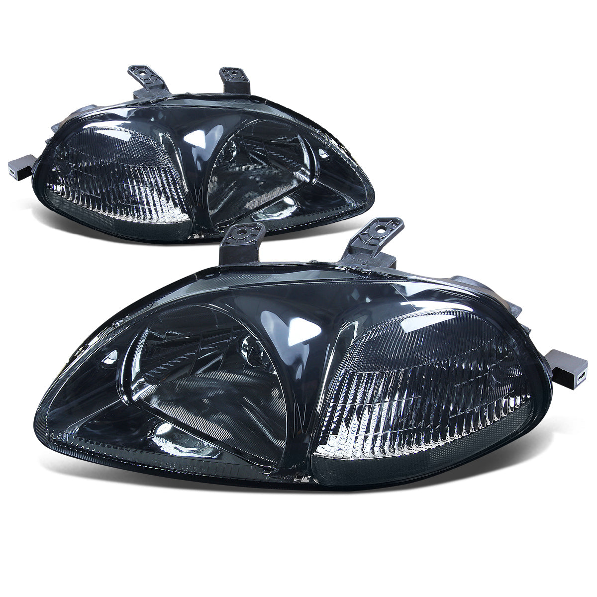 Factory Style Headlights <br>96-98 Honda Civic