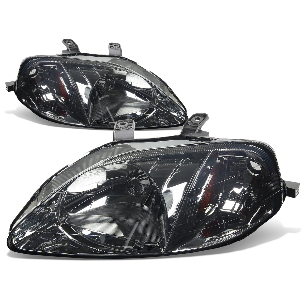 Factory Style Headlights <br>99-00 Honda Civic