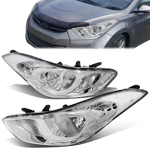 Factory Style Headlights <br>11-13 Hyundai Elantra Sedan,2013 Coupe/GT