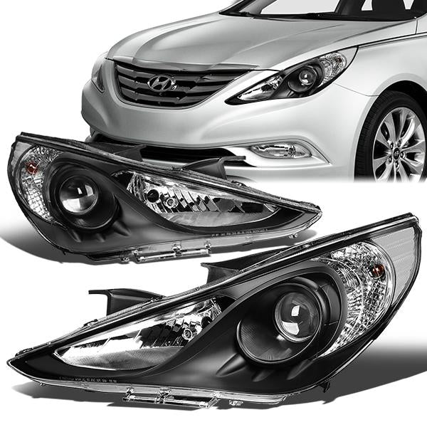 Factory Style Projector Headlights <br>11-14 Hyundai Sonata