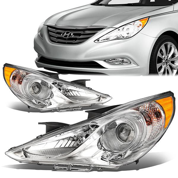 Factory Style Projector Headlights <br>11-14 Hyundai Sonata