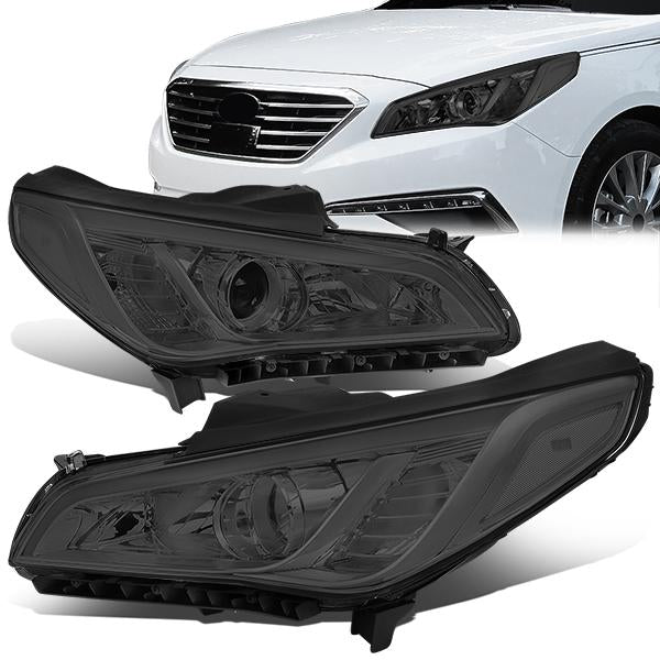 Factory Style Projector Headlights <br>15-17 Hyundai Sonata