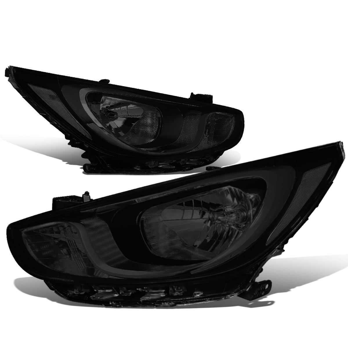 Factory Style Headlights <br>12-14 Hyundai Accent