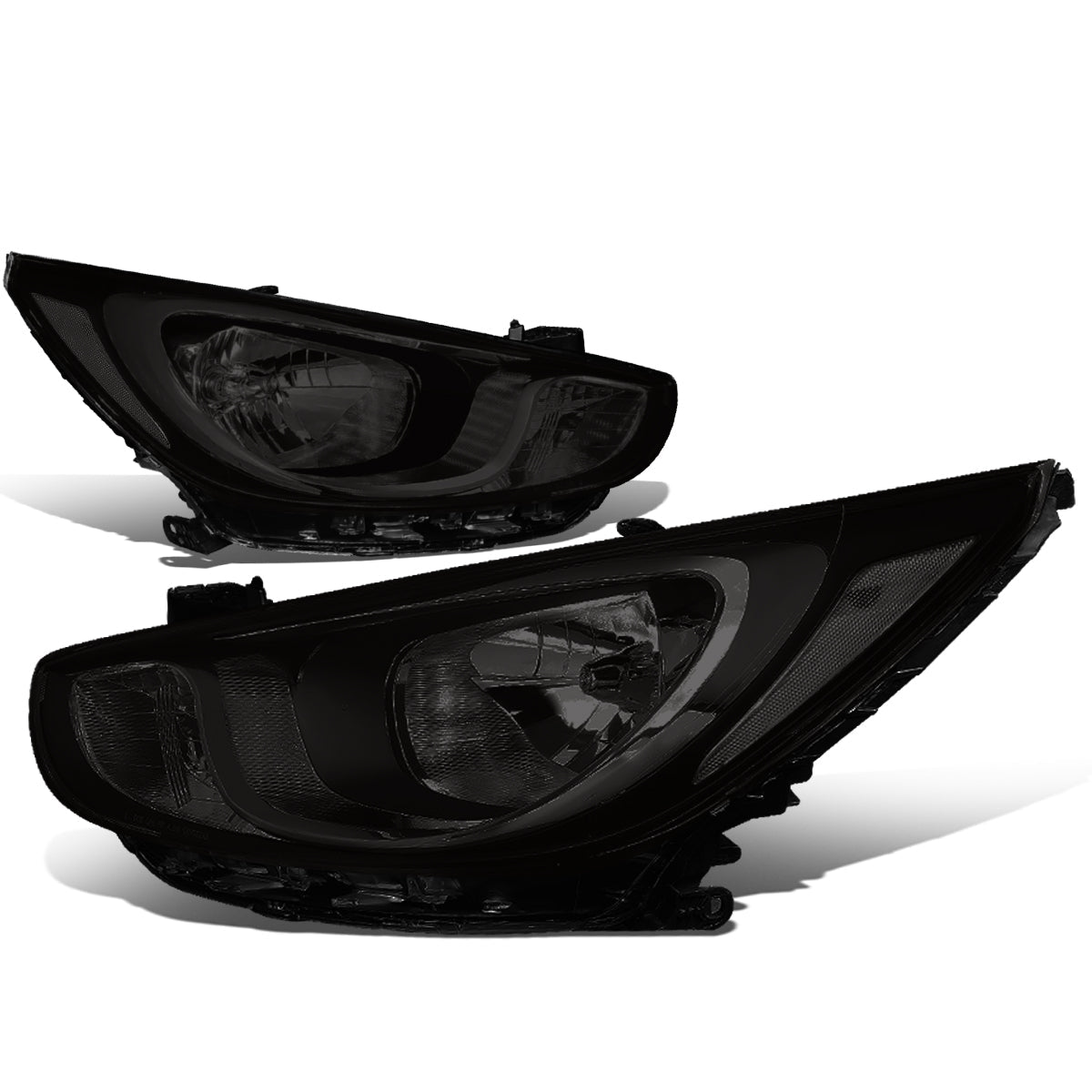 Factory Style Headlights <br>12-14 Hyundai Accent