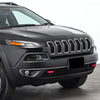 LED DRL Projector Headlights <br>14-18 Jeep Cherokee