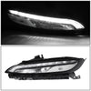 LED DRL Projector Headlights <br>14-18 Jeep Cherokee