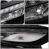 LED DRL Projector Headlights <br>14-18 Jeep Cherokee