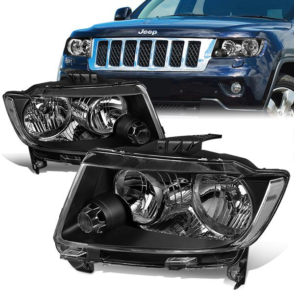 Factory Style Headlights <br>11-13 Jeep Grand Cherokee