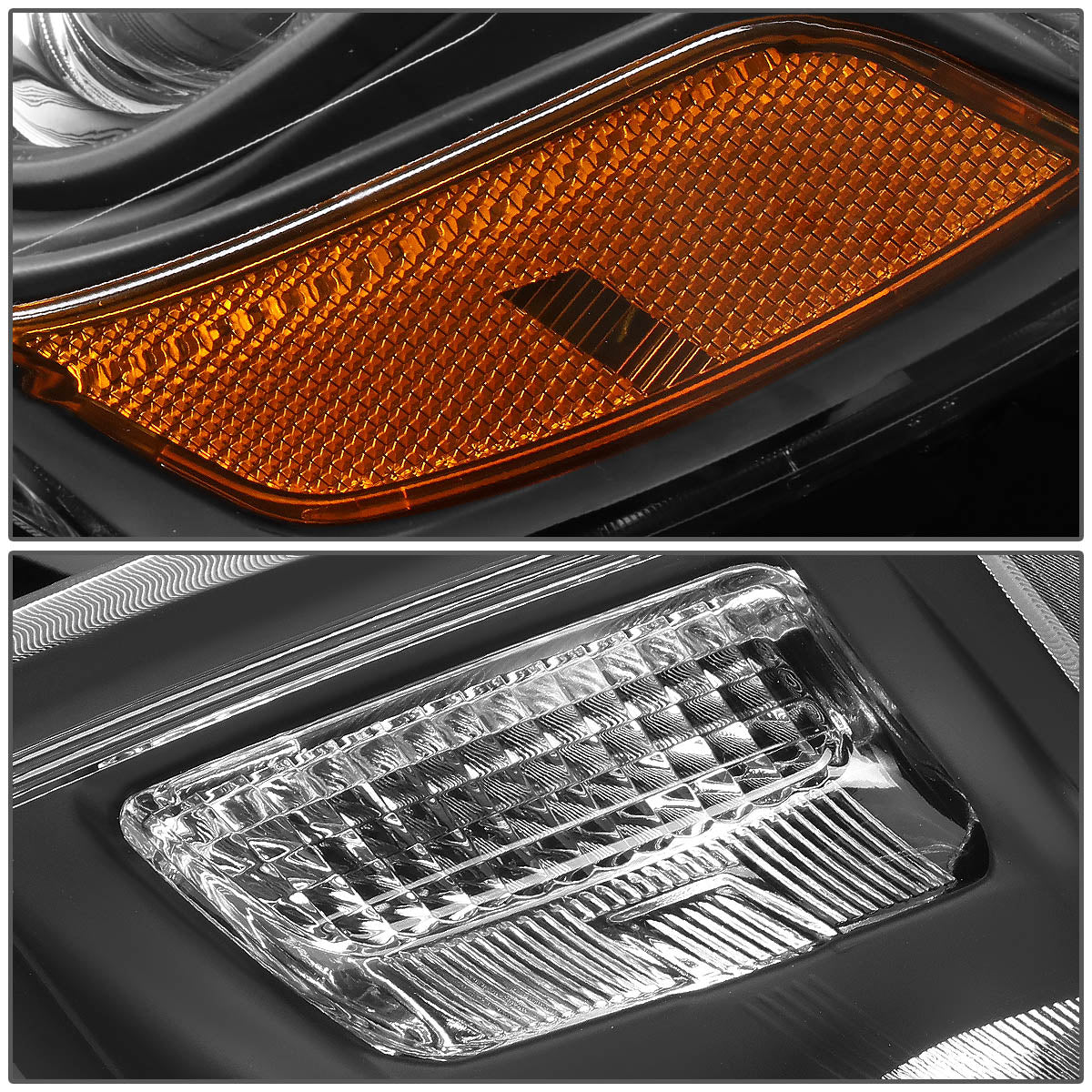 Factory Style Projector Headlights <br>14-16 Jeep Grand Cherokee Pre-Facelift