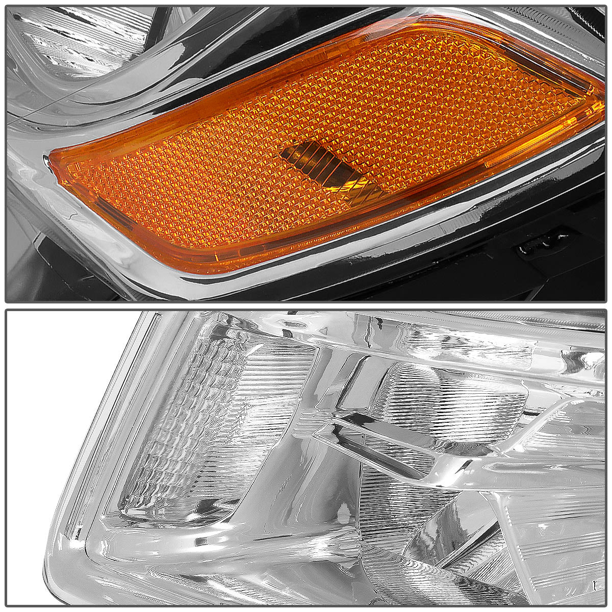 Factory Style Projector Headlights <br>14-16 Jeep Grand Cherokee Pre-Facelift