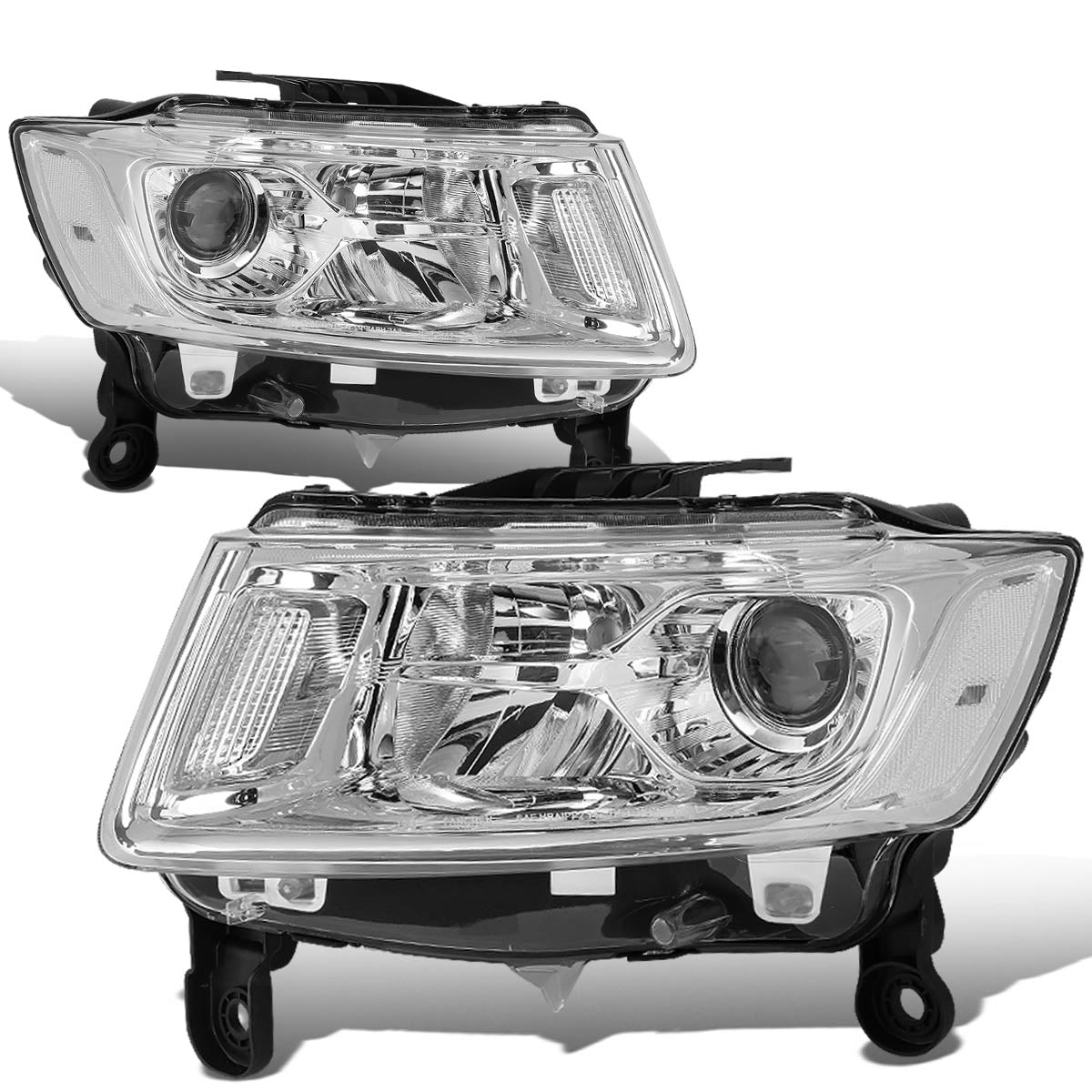 Factory Style Projector Headlights <br>14-16 Jeep Grand Cherokee Pre-Facelift