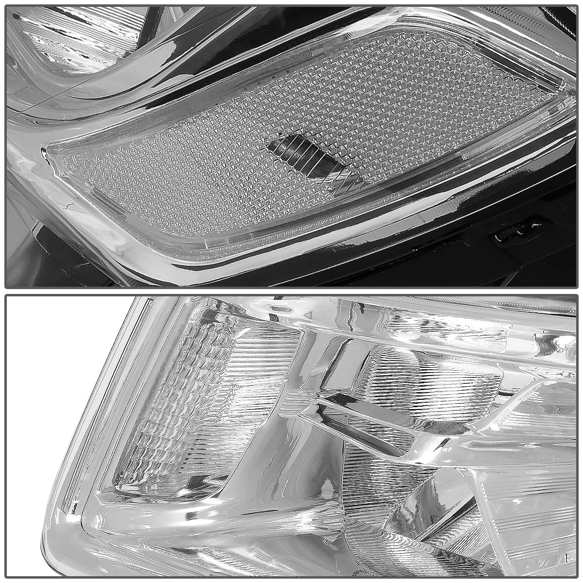 Factory Style Projector Headlights <br>14-16 Jeep Grand Cherokee Pre-Facelift