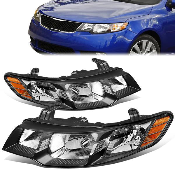 Factory Style Headlights <br>10-13 Kia Forte, Koup