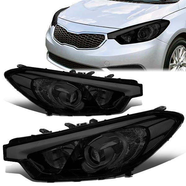 Factory Style Projector Headlights <br>14-16 Kia Forte, Forte Koup, Forte 5