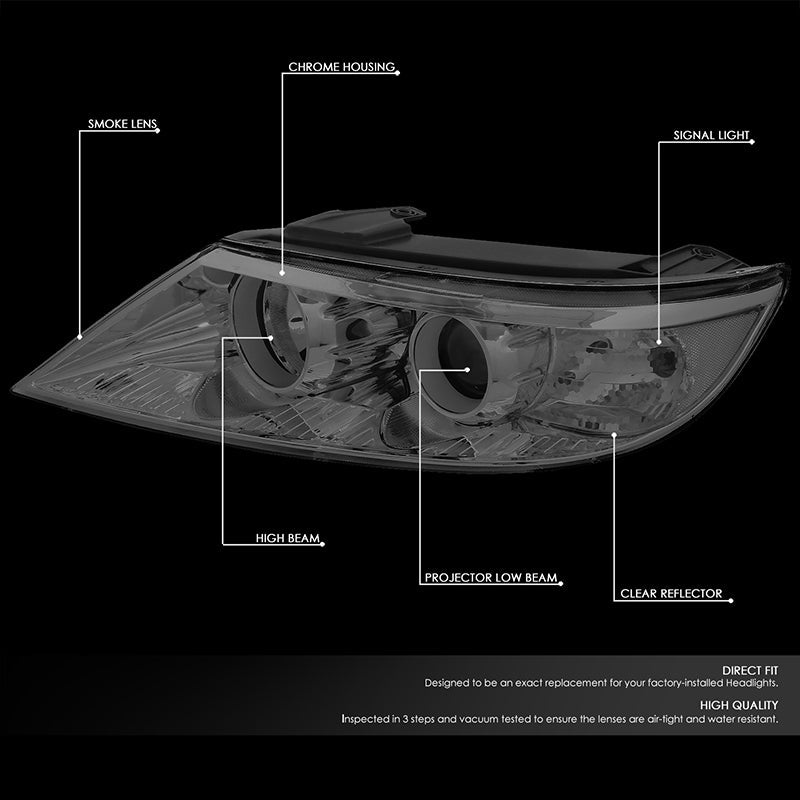 Factory Style Projector Headlights <br>11-13 Kia Sorento