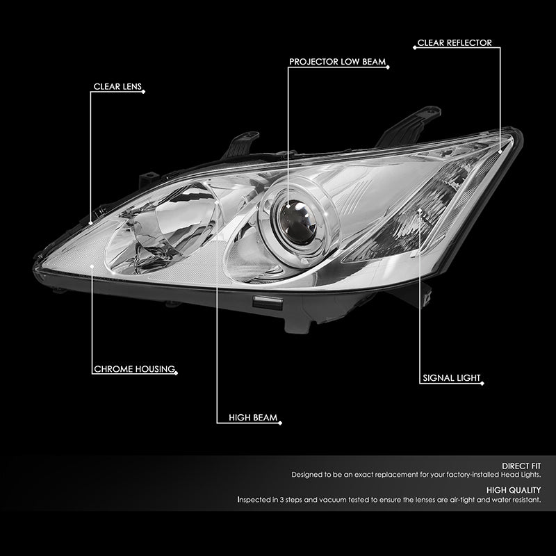 Factory Style Projector Headlights <br>07-09 Lexus ES350